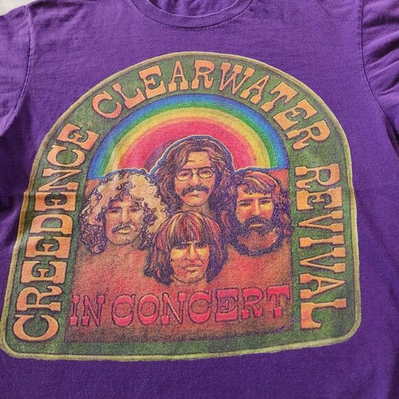 Port & Company Creedance Clearwater Revival People Tshirt With Graphics Size Med - Picture 2 of 5